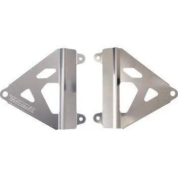 Works Connection Radiator Brace Set - Silver Or Black - 2021-2024 Honda Crf450r, 2022-2024 Crf250r 2