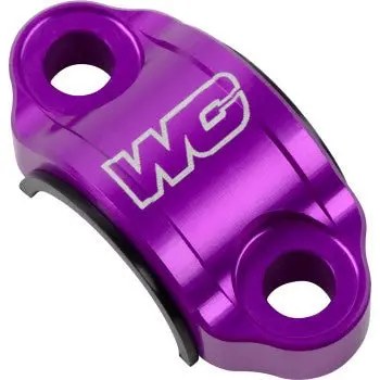 Works Connection Rotating Master Cylinder Clamp Purple 31-P101 1