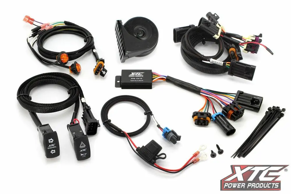 Xtc Power Products - Self-Canceling Turn Signal Kit With Horn - Ats-Can-Com - Can-Am Commander (2021-2025) 1