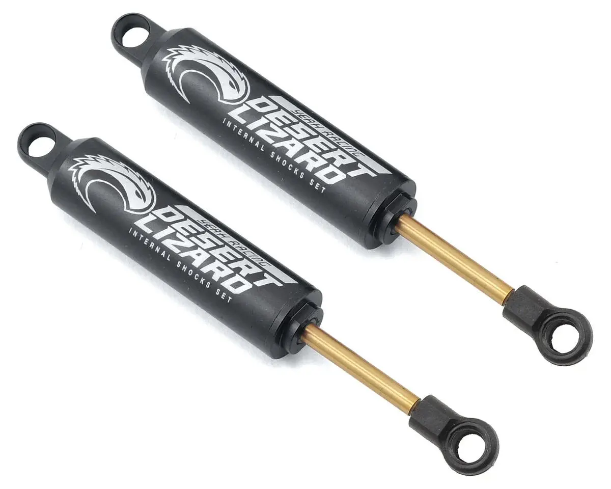 Yeah Racing 90Mm Desert Lizard Two Stage Internal Spring Shock (2) (Black) - Yea-Ddl-090Bk 1