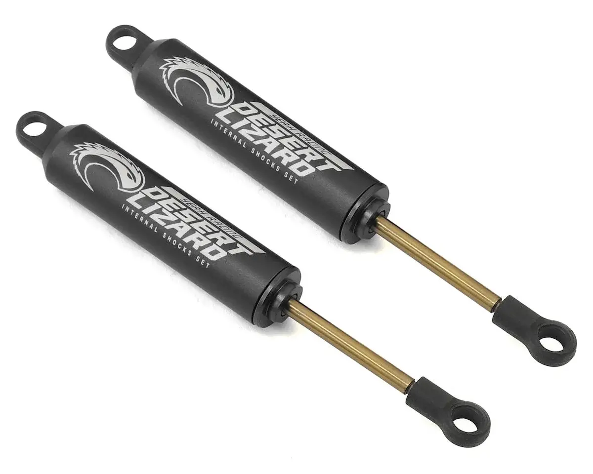 Yeah Racing 100Mm Desert Lizard Two Stage Internal Spring Shock (2) (Black) - Yea-Ddl-100Bk 1