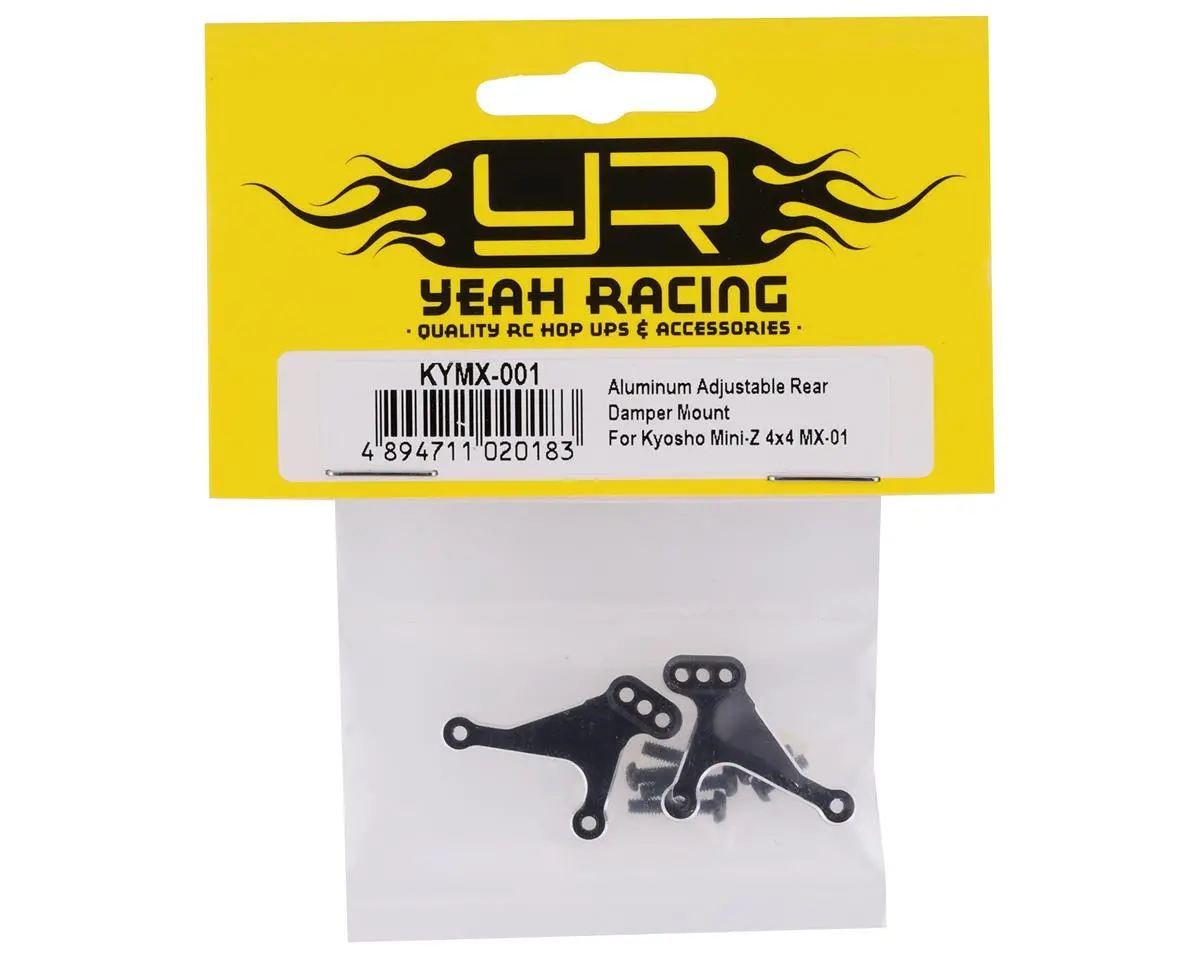 Yeah Racing Kyosho Mx-01 Aluminum Adjustable Rear Shock Tower (Black) - Yea-Kymx-001 2