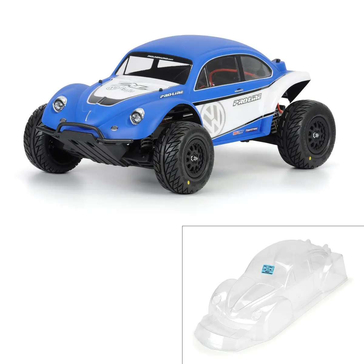 1/10 Vw Full Fender Baja Bug Clear Body: Short Course - Pro323863 1