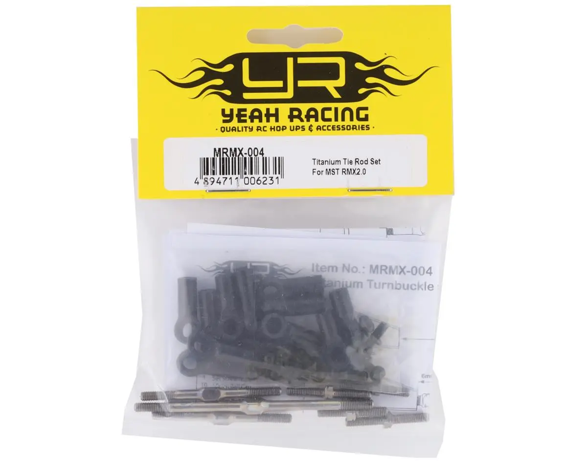 Yeah Racing Rmx 2.0 Titanium Tie Rod Set - Yea-Mrmx-004 2