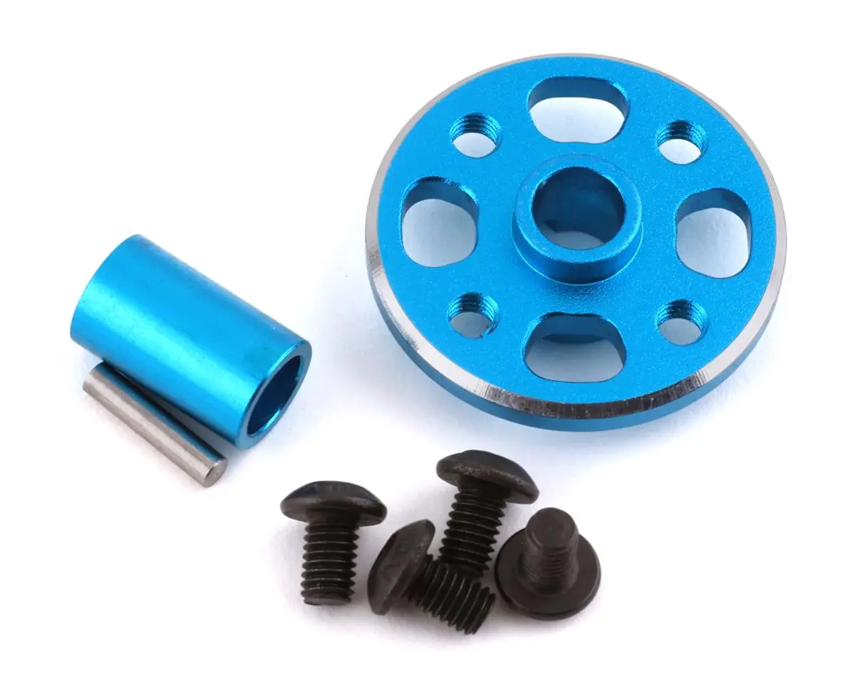Yeah Racing Tamiya Tt-02 Aluminum Spur Gear Mount (Blue) 1