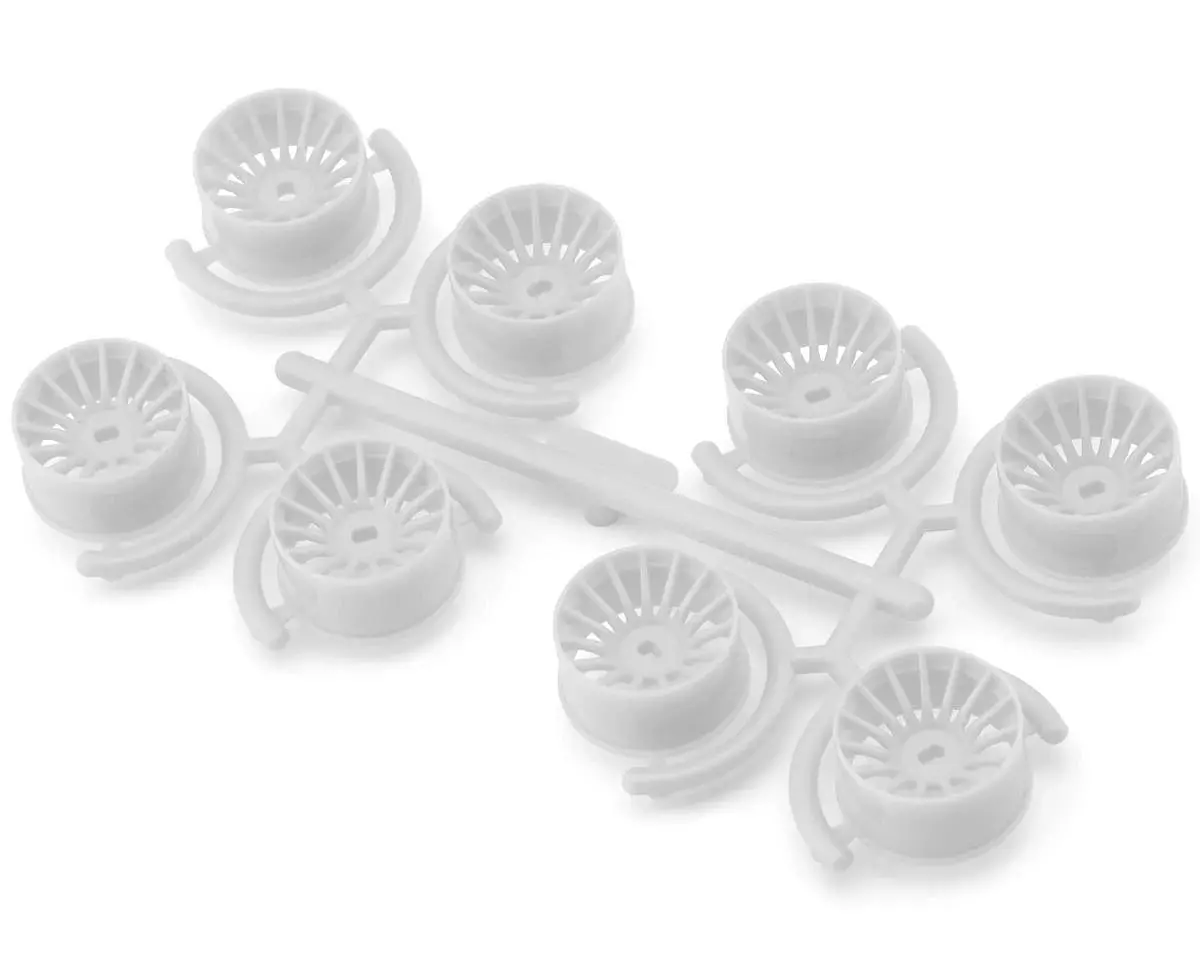 Yeah Racing Mini-Z Awd 11Mm Multi-Spokes Wide Rims Set (Choose Color) (0Mm/+1Mm/+2Mm/+3Mm) 1