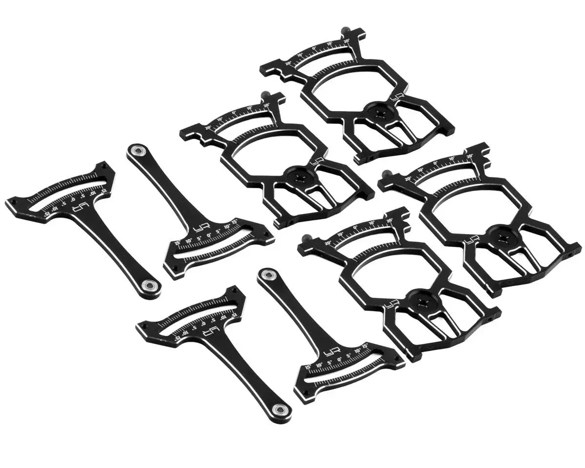 Yeah Racing 1/10 Aluminum Universal On Road Setup Station (Black) (V3) 1