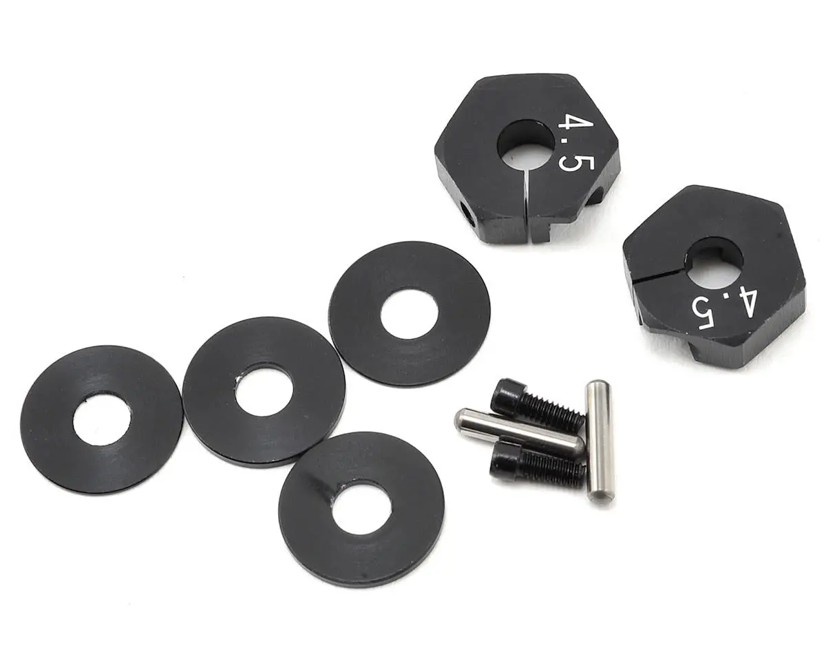 Yokomo +4.5Mm Clamping Wheel Hex Hub W/Spacers (2) - Yokb7-011Nba 1