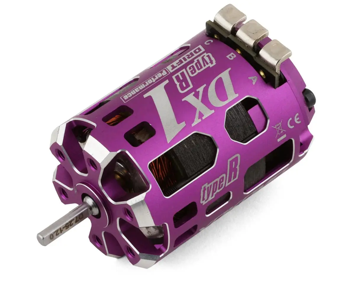 Yokomo Drift Performance Dx1 "R" Brushless Motor (10.5T) (Purple) - Yokrpm-Dx105rp 1