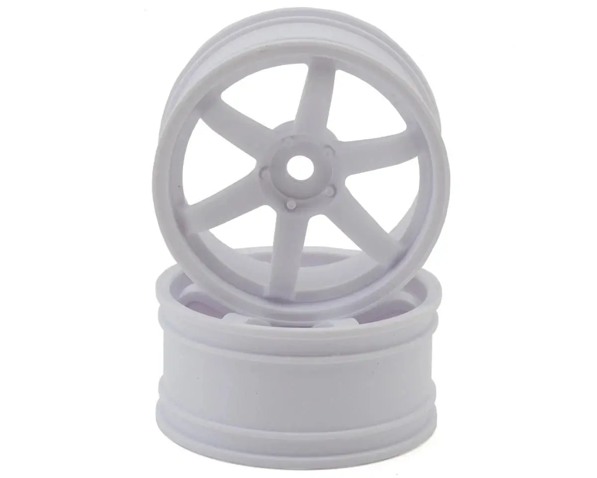Yokomo 6-Spoke Drift Wheels (2) (5Mm Offset) (Choose Color) 1
