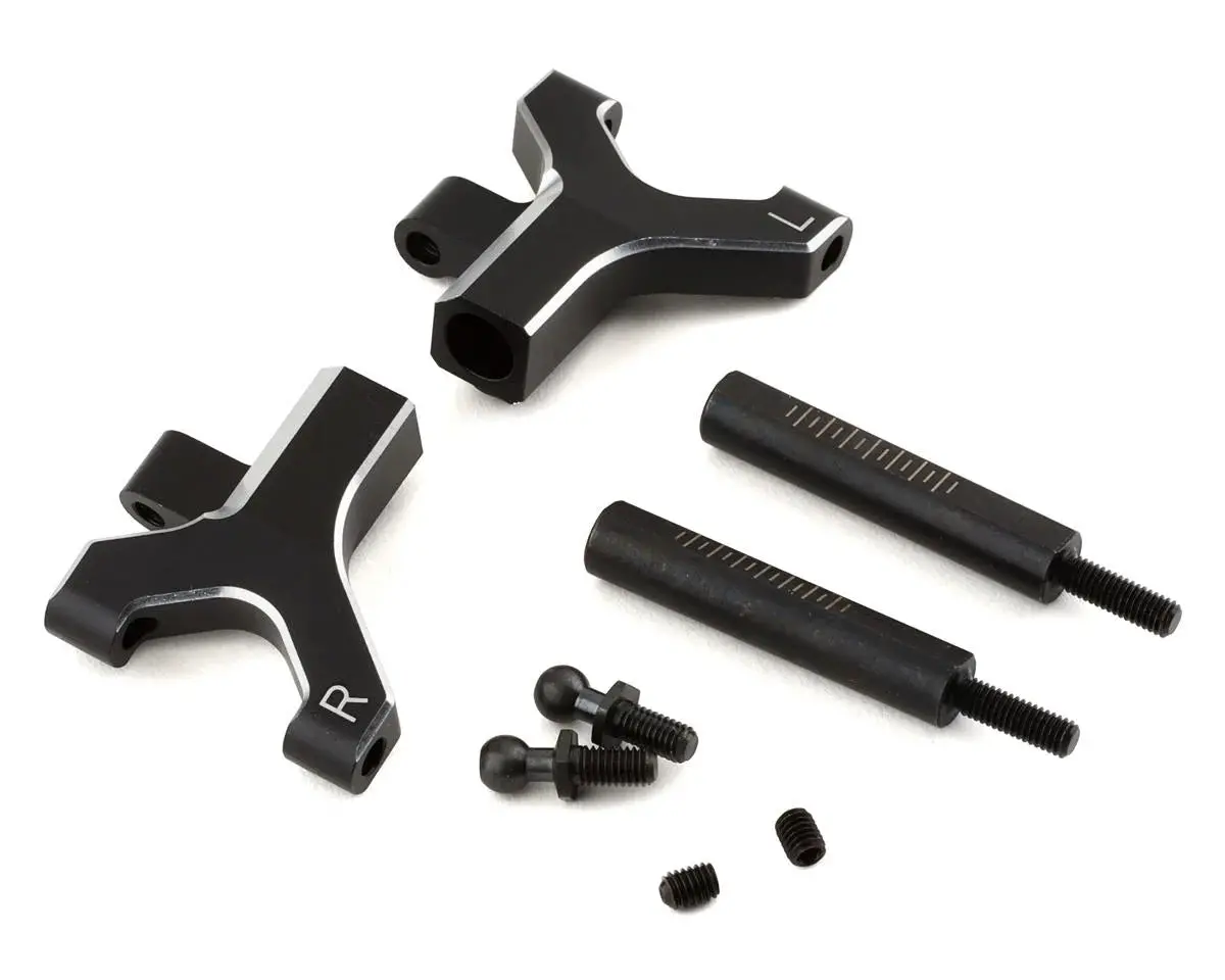 Yokomo Yd-2 Aluminum Front Lower Short A-Arm Set (Black) - Yoky2-08Fsca 1