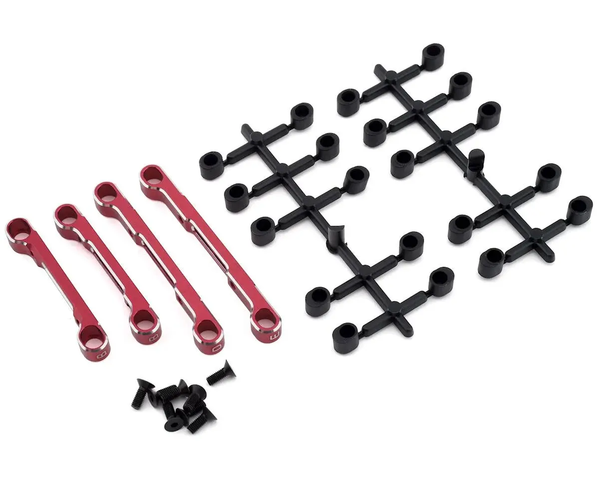 Yokomo Yd-2 Adjustable Suspension Mount Set Red - Yoky2-301Ara 1