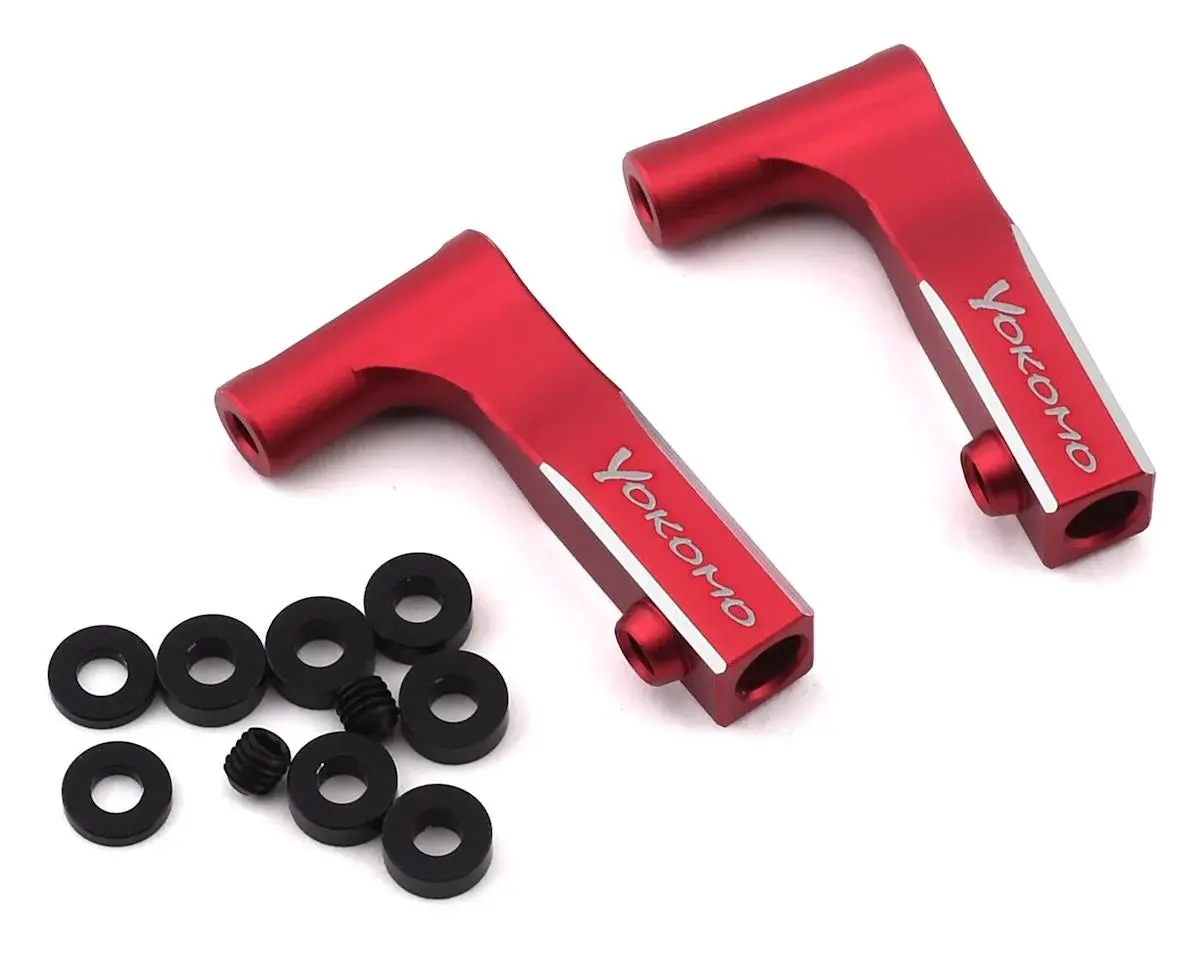 Yokomo Yd-2 Aluminum Front Upper L Arm Kit (Red) - Yoky2-R08fuia 1