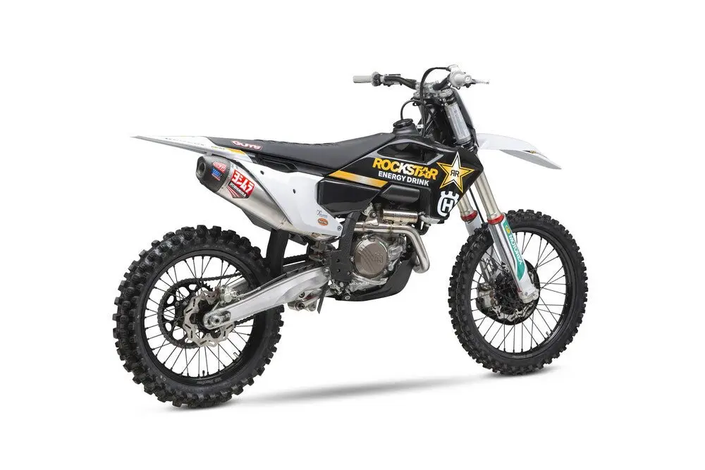 Yoshimura Rs-12 Full Exhaust System - 262540S320 - 2022-2023 Husqvarna Fc 250, Fc 350, And Fx 350 1
