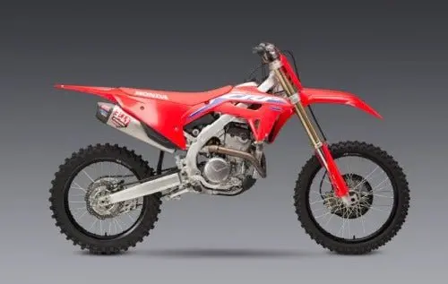 Yoshimura Rs-12 Stainless Slip-On Exhaust, W/ Stainless Muffler – 228452S320 - 2022-2024 Honda Crf250r/Rx 1