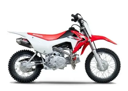 Yoshimura Rs-2 Stainless Full Exhaust, W/ Stainless Muffler - 221100B250 - 2013-2018 Honda Crf110f 1