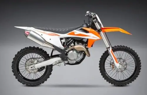 Yoshimura Rs-4 Stainless Slip-On Exhaust, W/ Stainless Muffler – 262532D320 - 2019-2022 Ktm 250 Sx-F, 350 Sx-F, 250 Xc-F, And 350 Xc-F 1