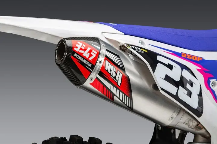 Yoshimura 231032D320 Rs-4 Slip-On Exhaust – 2024 Yamaha Yz250f Stainless 1