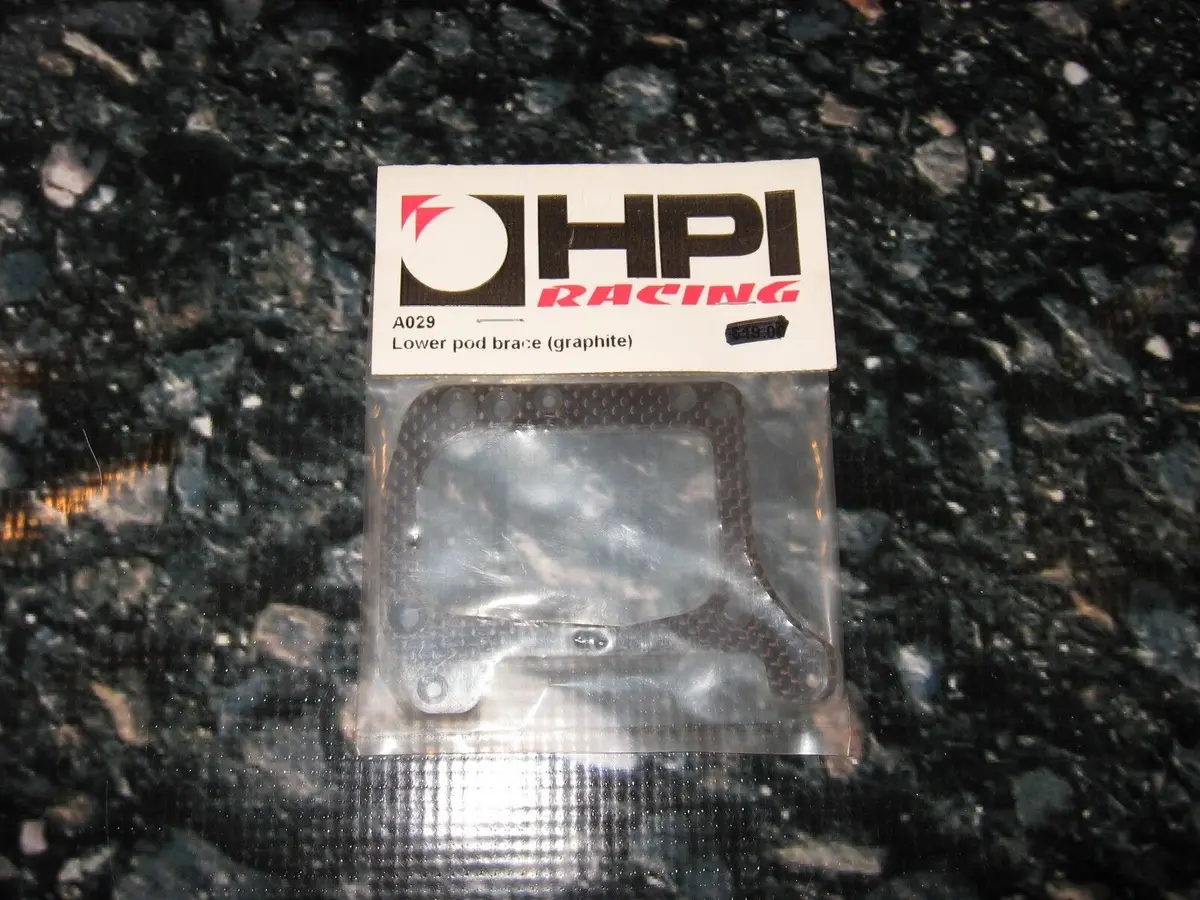 Hpi Racing #A029 - Lower Pod Brace Graphite 1