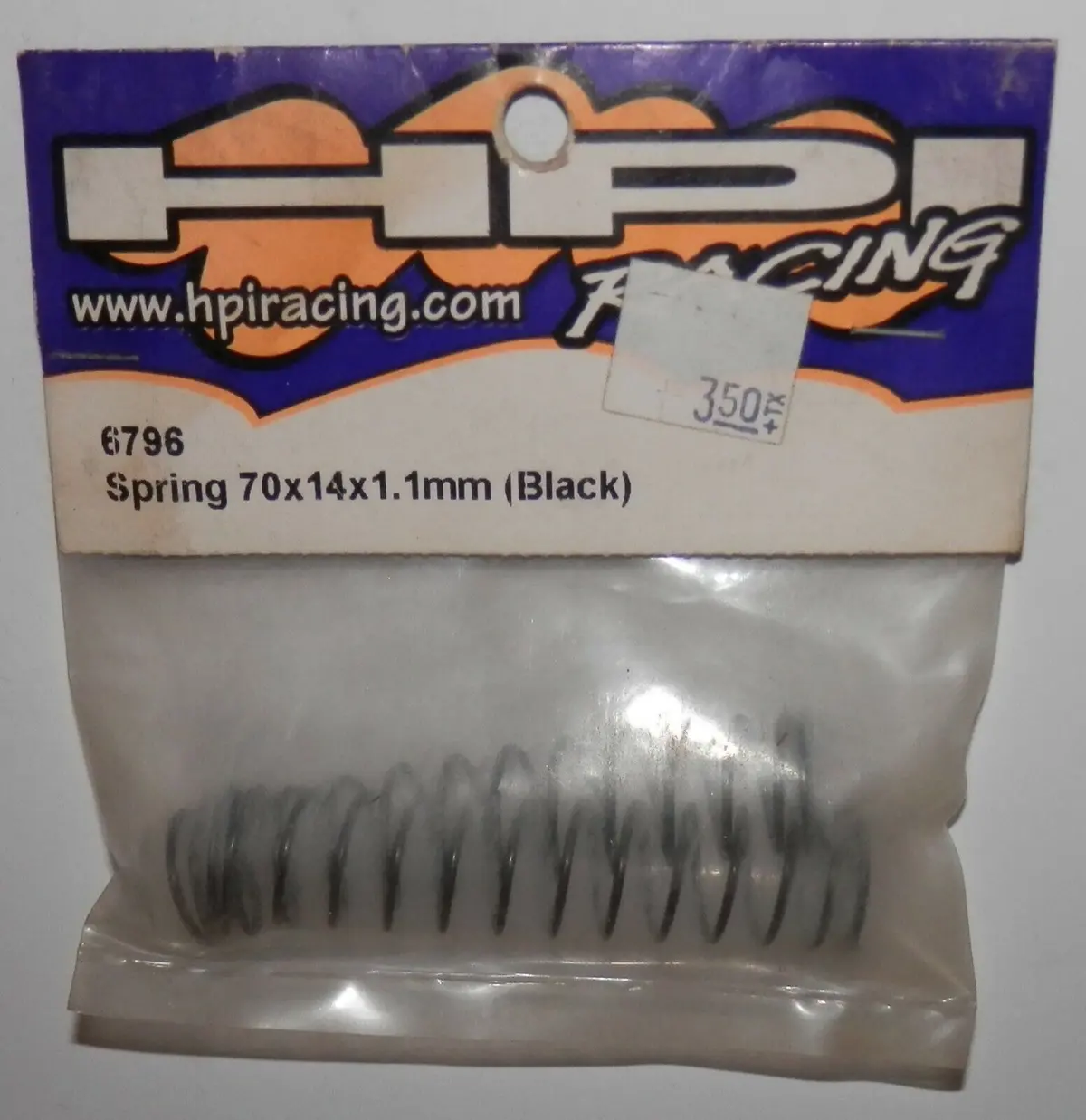 Hpi Racing Spring 70X14x1.1Mm (Black) #6796 1