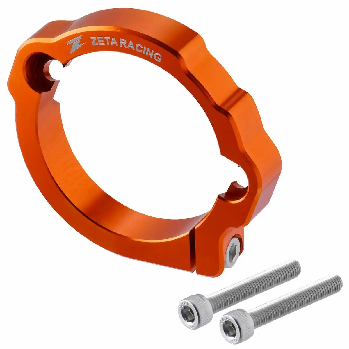 Zeta Exhaust Flange Guard Orange For Ktm, Husqvarna, Gasgas 250/300Cc 2-Stroke 2023-2024 Ze52-2783 2