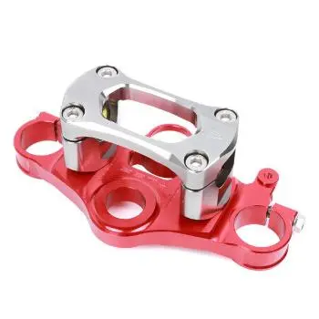 Zeta Top Handlebar Clamp Red - Ze12-1102 - 2013-2024 Honda Crf110f, Crf125 1