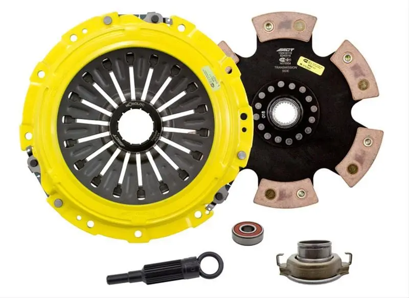 Act Xtreme Street Clutch Kit – Sb10-Xtr6, Six-Puck Organic Disc, Billet Flywheel 1