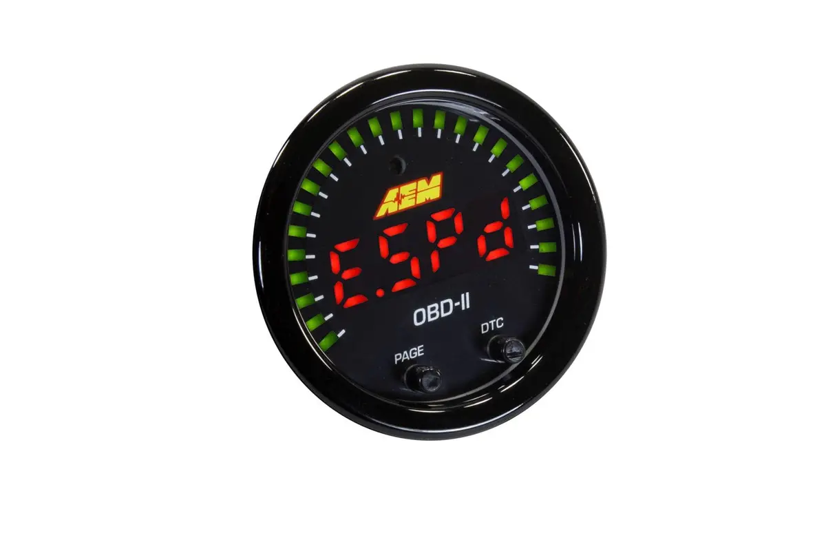 Aem X-Series Analog Pressure Gauge – 0–100 Psi, Black Dial (30-0311) 1