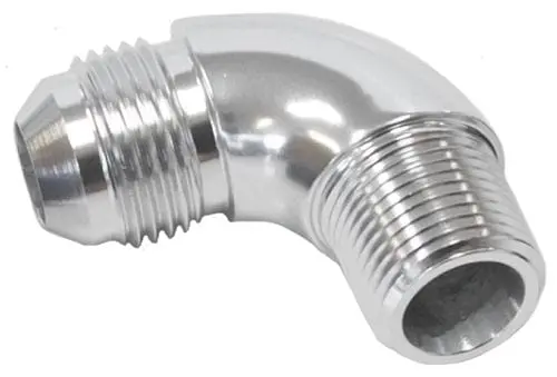 Af522-12S 90° Npt-To-An Full-Flow Adapter – 3/4" Npt To -12An 1