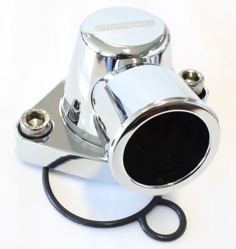 Chrome Billet Thermostat Housing – Precision Cnc-Machined (Af64-2056C) 1