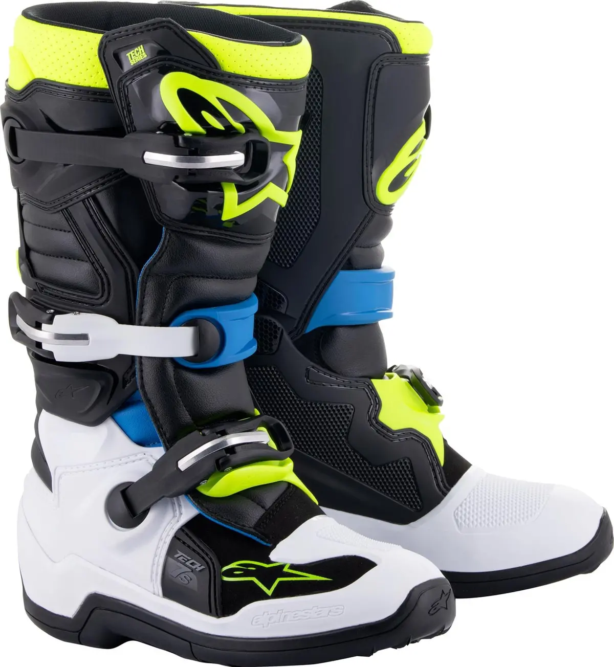 Alpinestars Mx Tech 7S Off-Road Boots – Size 3 (Model 2015017-1795-3) 1
