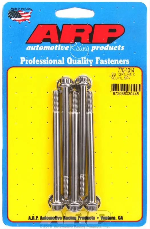 Arp Stainless Steel Fasteners For Critical Engine And Chassis Applications 1