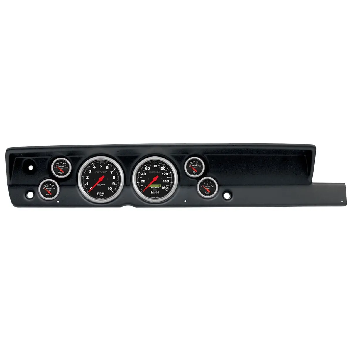 Autometer 2117-11 Sport-Comp Digital Instrument Cluster – 5-Gauge Layout 1