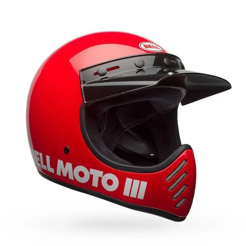 Bell Moto-3 Full-Face Motorcycle Helmet – Dot Certified 1
