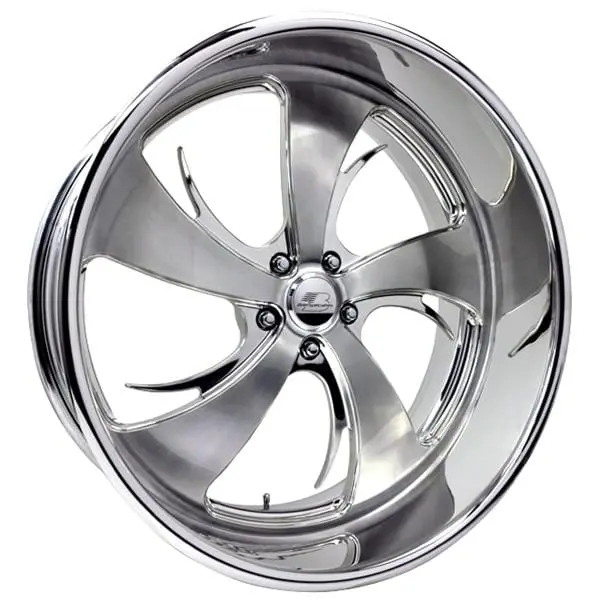 Billet Specialties Blvd Series 89-Inch Polished Custom Wheels 1