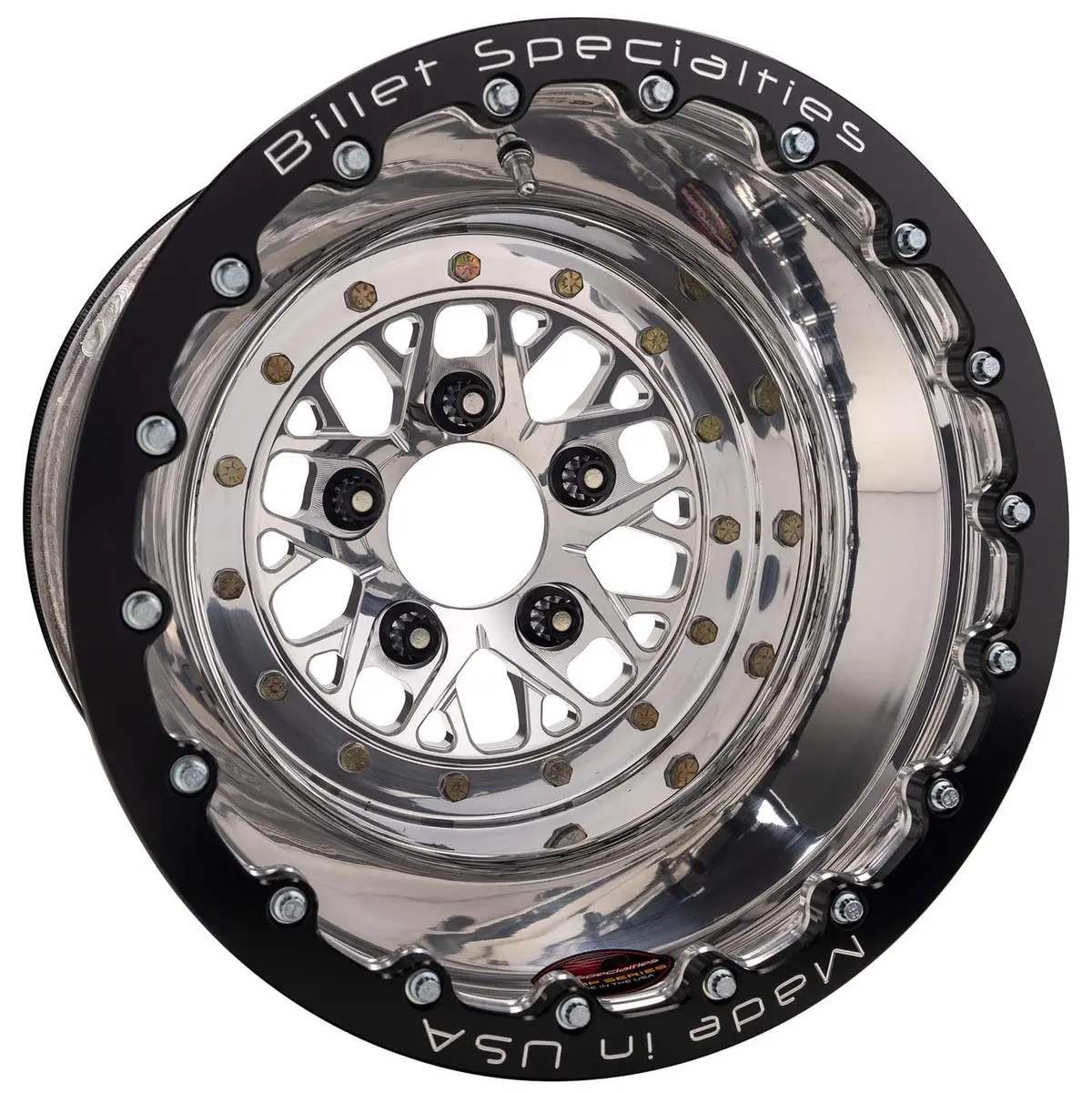 Billet Specialties Cdb085136140 Chrome-Dipped Billet Wheel – 17X8.5", 5X114.3 1
