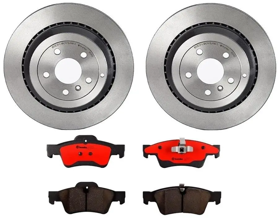Brembo Kt00059 Brake Pad And Rotor Service Kit 1