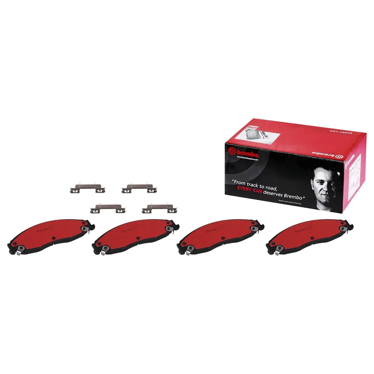 Brembo P09006N Nao Ceramic Brake Pad Set – Quiet, Low-Dust Performance 1