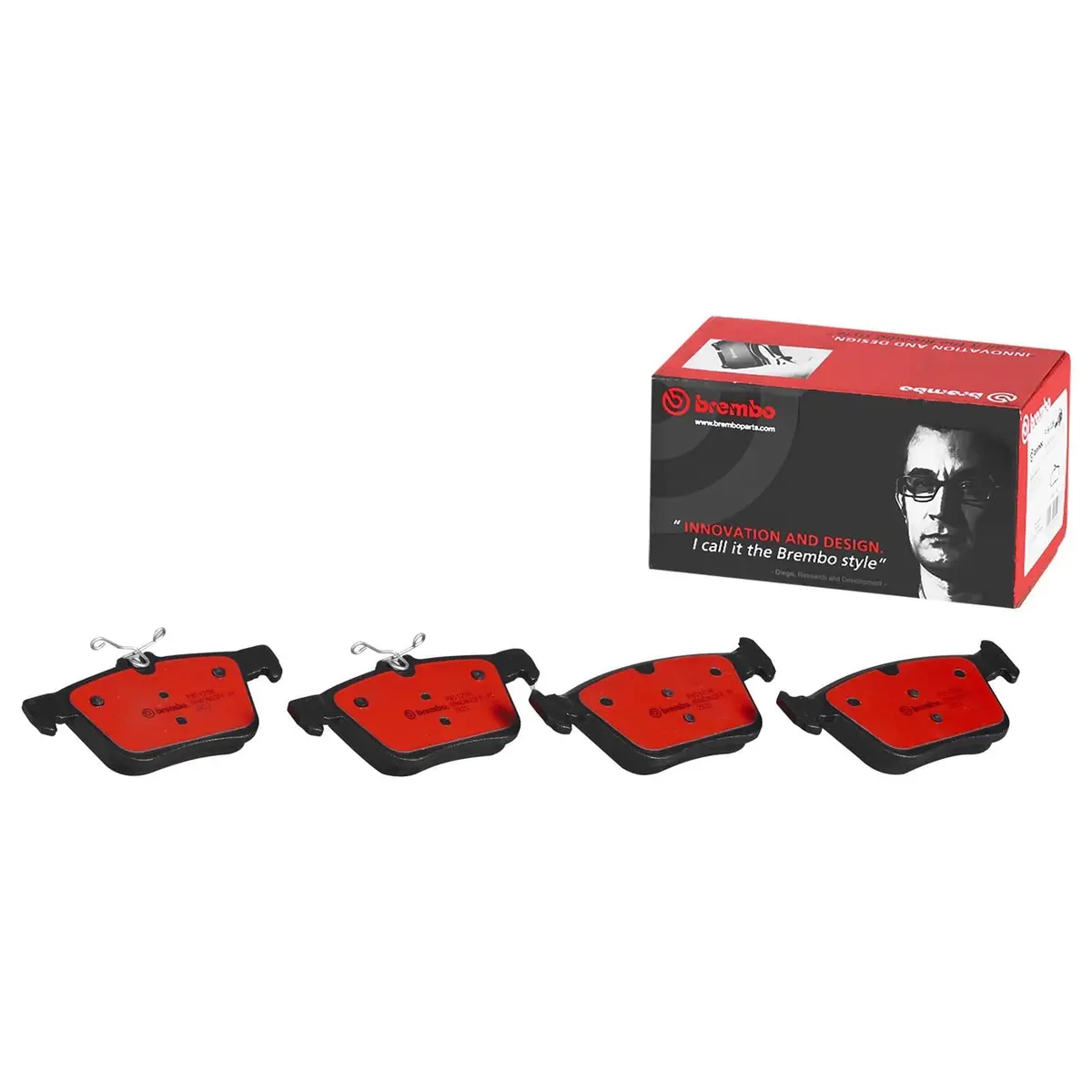 Brembo P85125N Ceramic Nao Brake Pads 1
