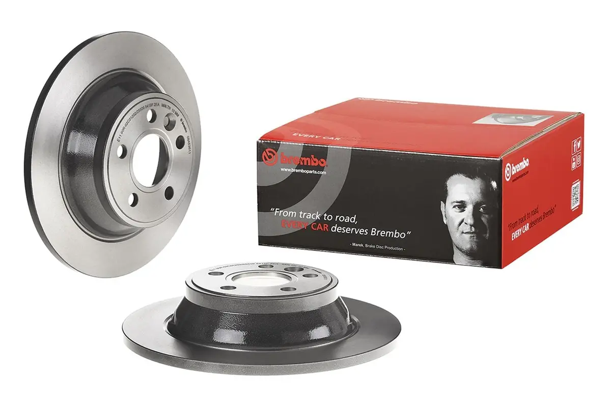 Brembo 08.A536.11 Uv-Coated Premium Brake Rotors 1