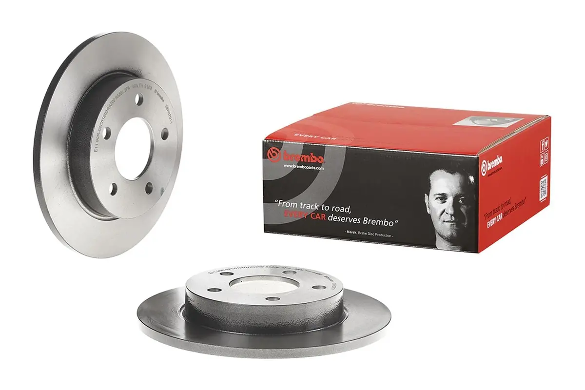 Brembo 08.A708.21 Uv-Enhanced Brake Rotor For Enhanced Durability 1