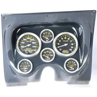 Classic Thunder Road Dash Panel With Integrated Autometer Gauges – Model 101670513 1