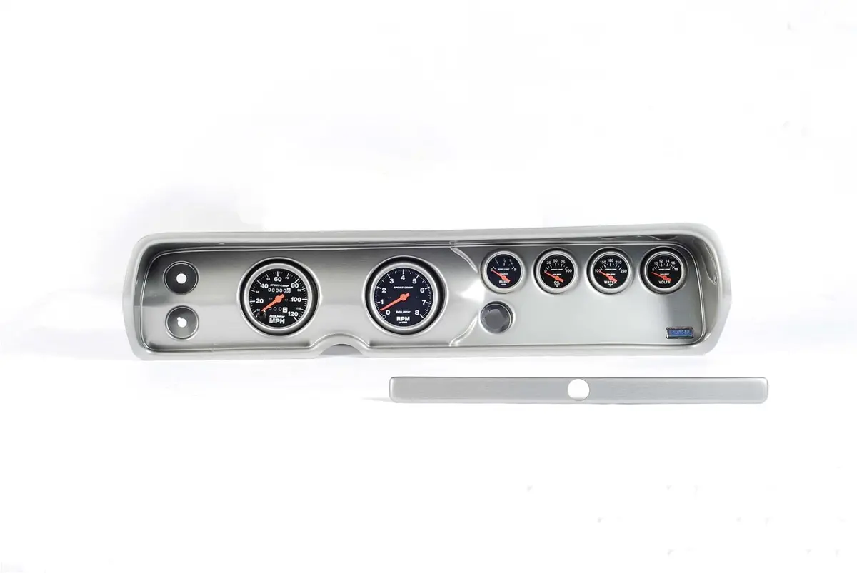 Classic Thunder Road Dash Panel With Autometer Gauges – Part #103640112 1