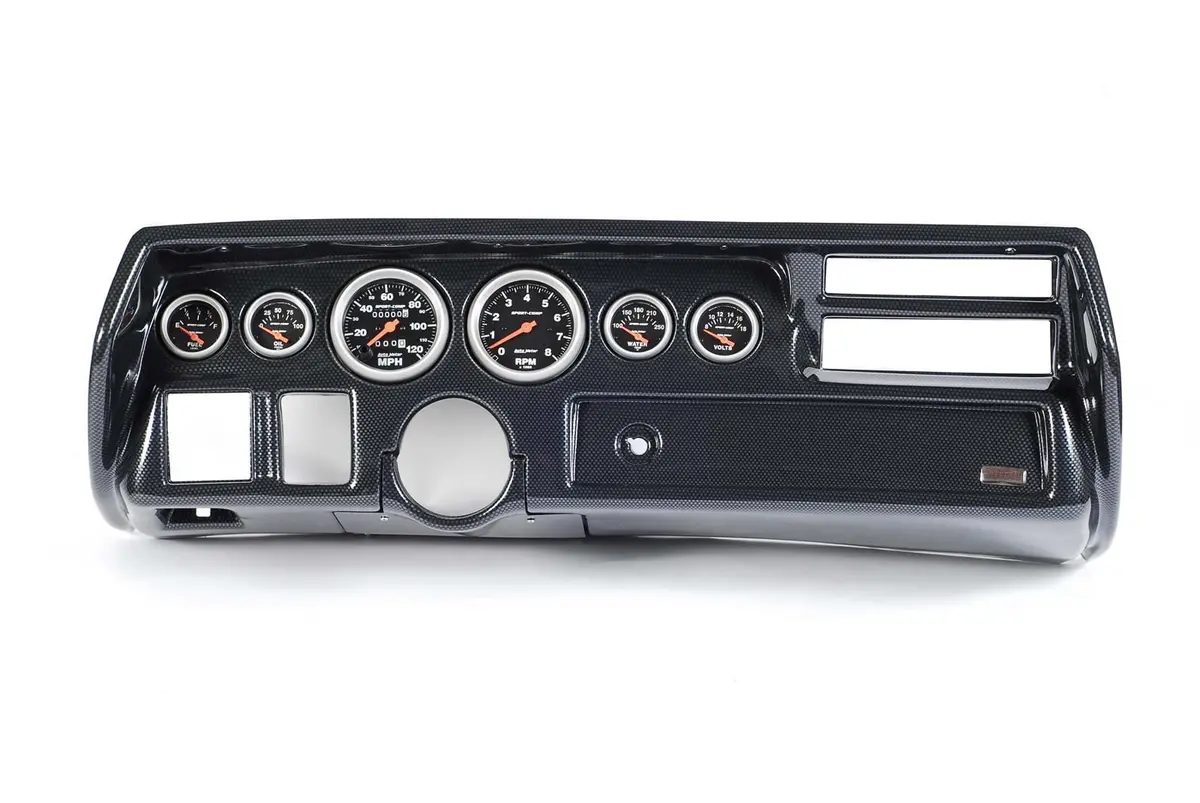 Thunder Road Classic Instrument Panel With Autometer Gauges (Model 105700113) 1