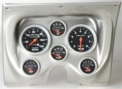 Classic Thunder Road Instrument Panel With Autometer Gauges – Model 410670212 1