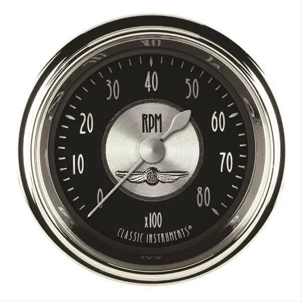 Classic Instruments All-American Tradition Tachometer With Retro Styling 1