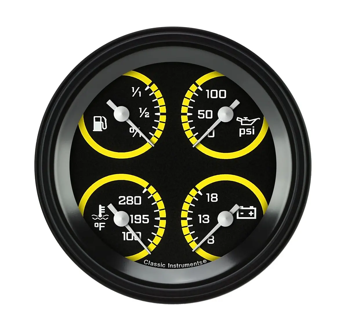 Classic Instruments Auto Cross Gray Series Gauges – Vintage-Styled, Modern Function 1