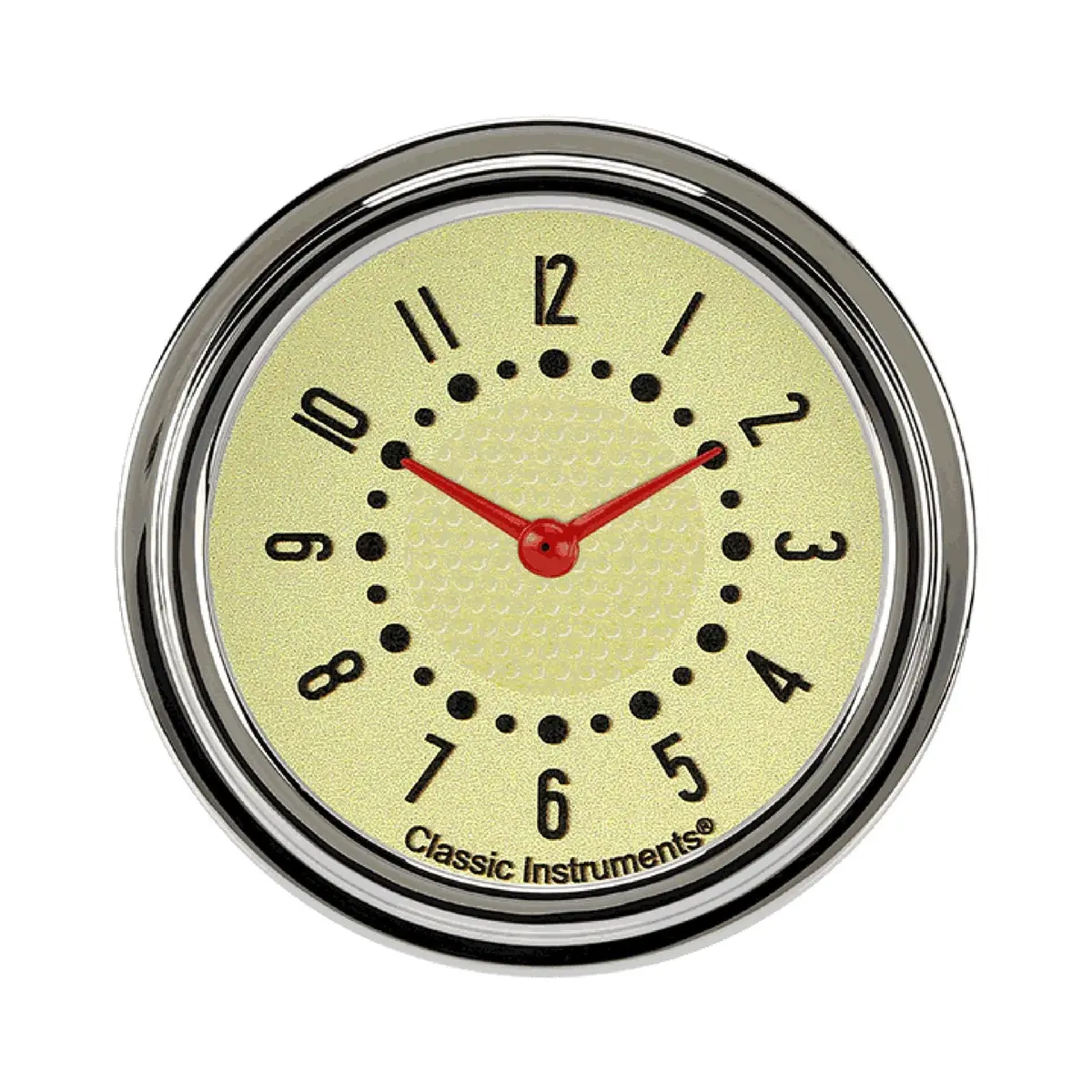 Classic Instruments Bet92T Bel Era Iii Analog Clock – Vintage-Style Dashboard Timepiece 1