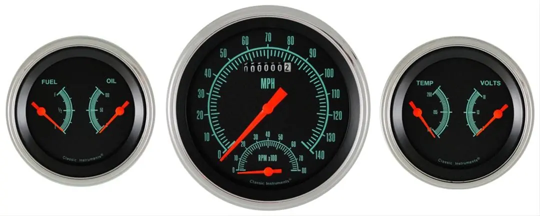 Classic Instruments G-Stock Series Gauge Set – Factory-Correct Restoration Look 1
