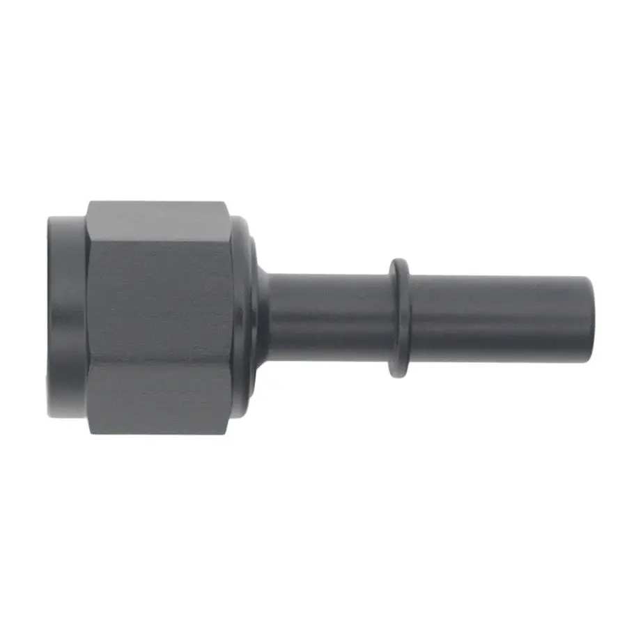 Deatschwerks An-6 Fuel Line Adapter Fitting – Stainless Steel, Black Anodized (6-02-0133-B) 1